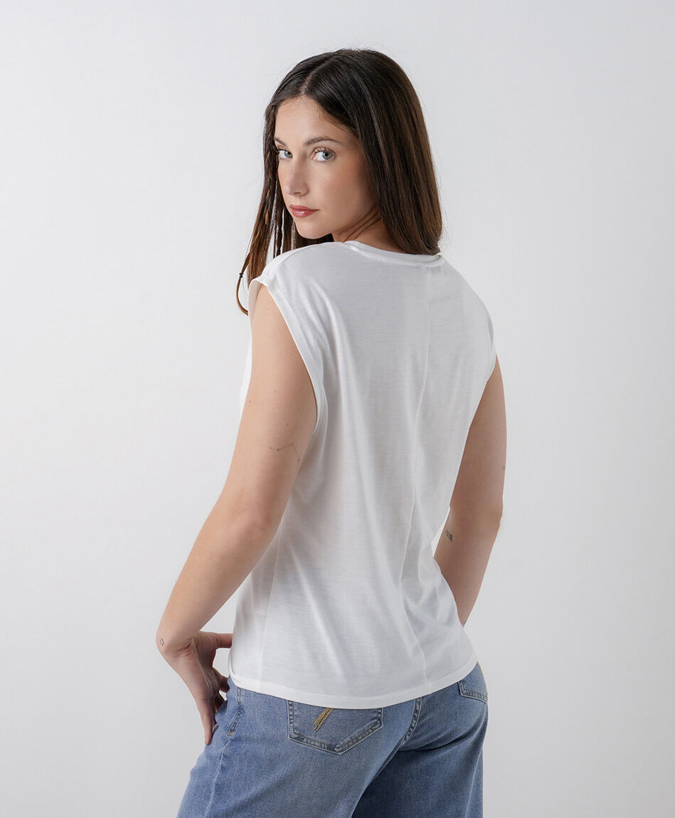 Polera mujer cuadrada