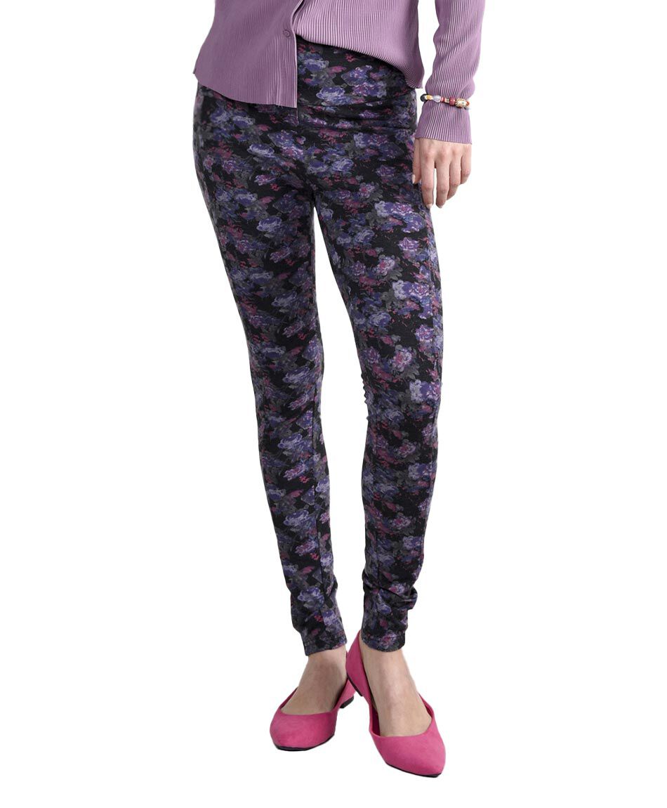 Leggins hasta los tobillos tiro alto