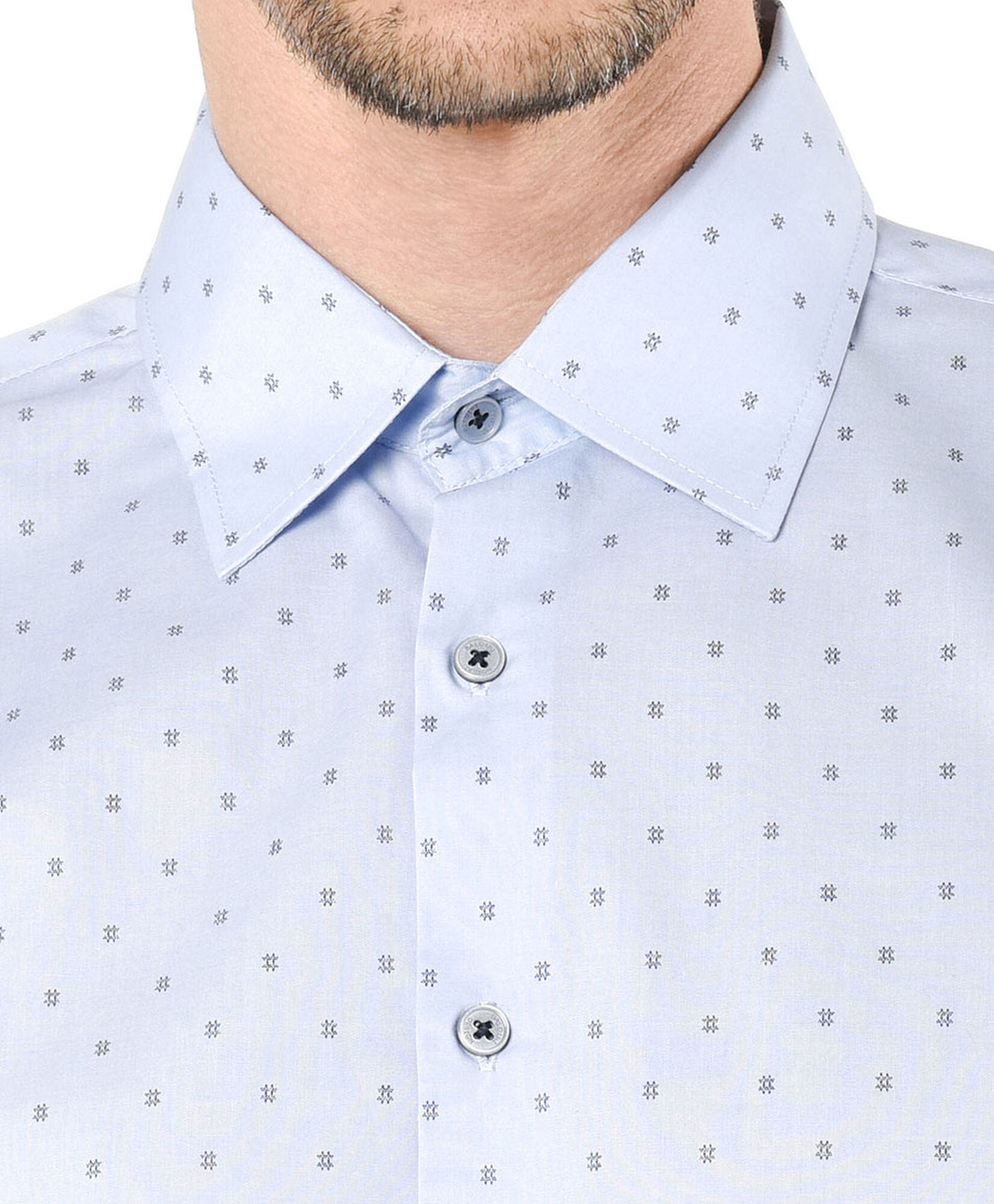 Camisa hombre mini puntos Camisa hombre mini puntos