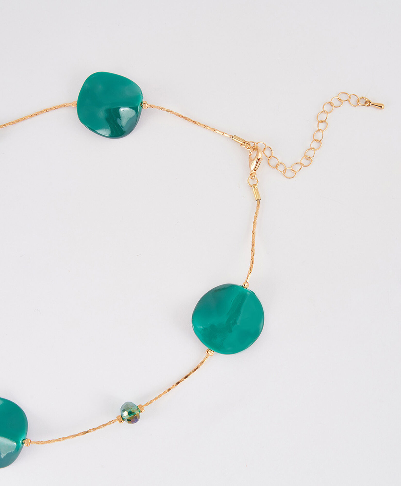 Collar mujer pétalos celestes Collar mujer pétalos celestes