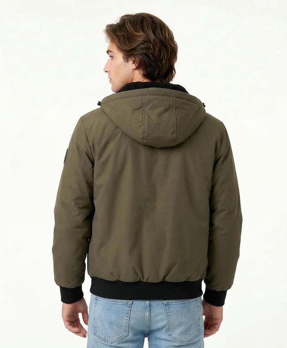 Chaqueta hombre aviadora bolsillos