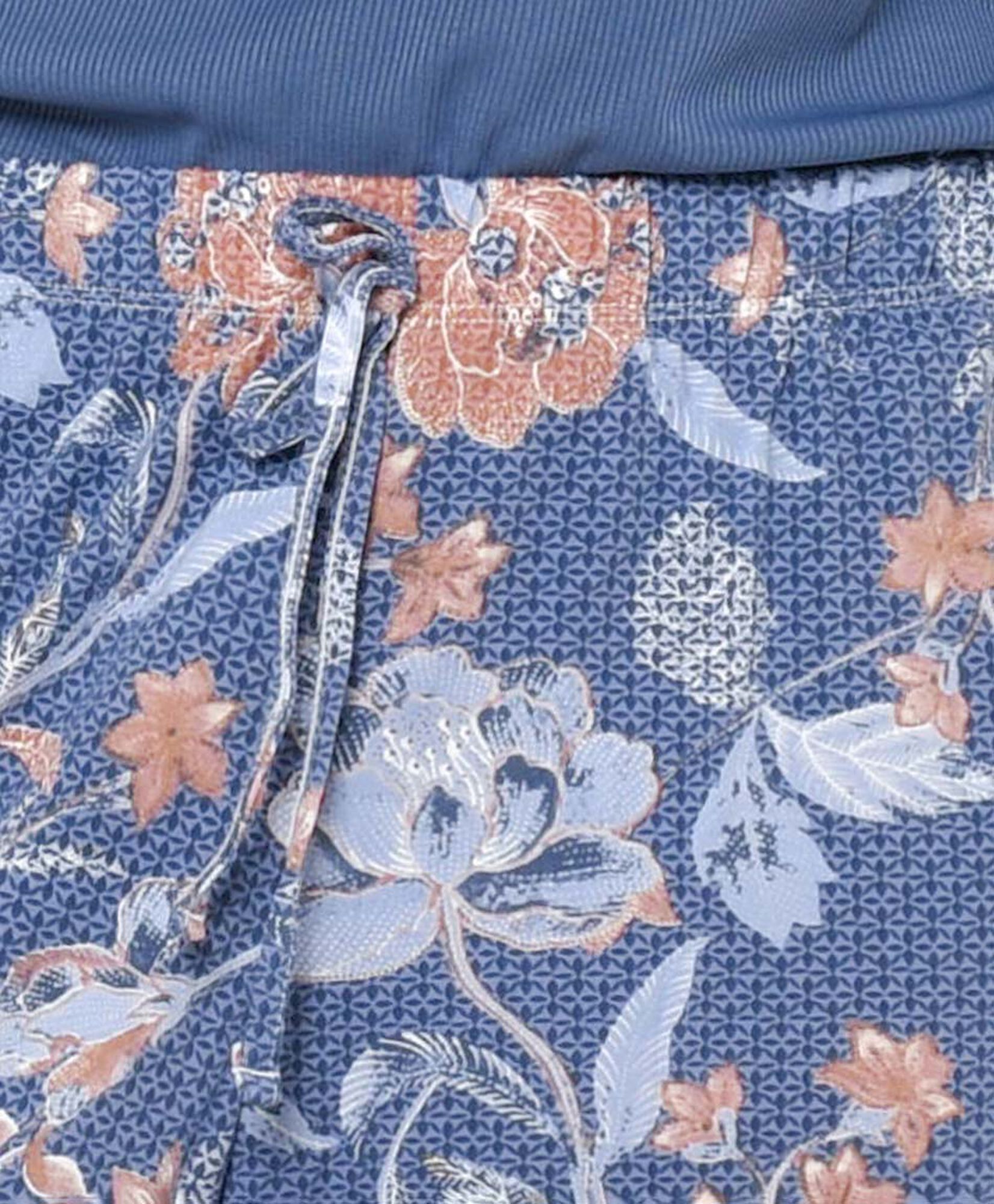 Pijama mujer pantalón floreado Pijama mujer pantalón floreado