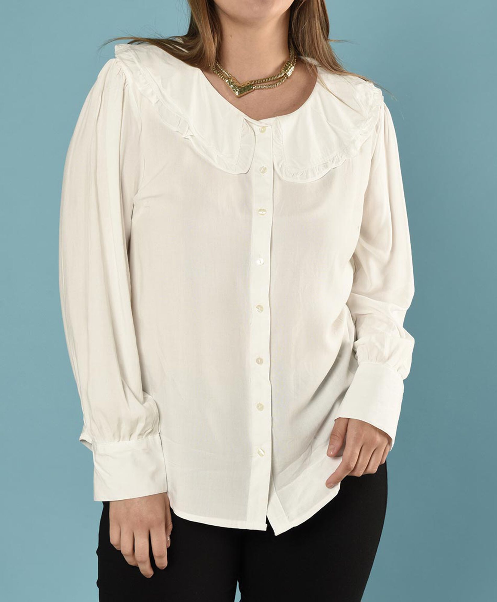 Blusa cuello bobo Blusa cuello bobo