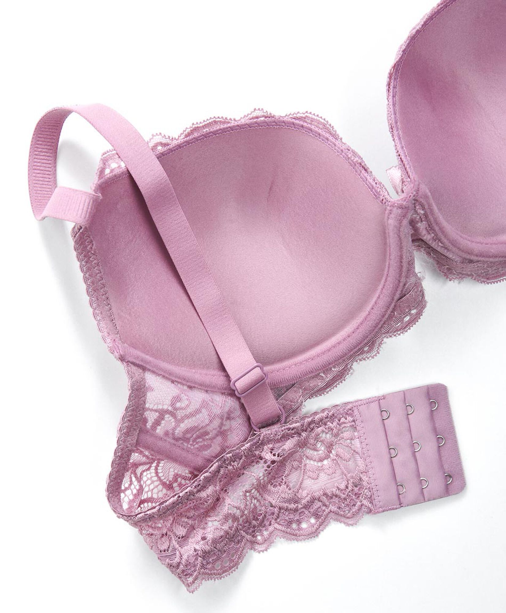 Sostén mujer push up encajes brillos Sostén mujer push up encajes brillos