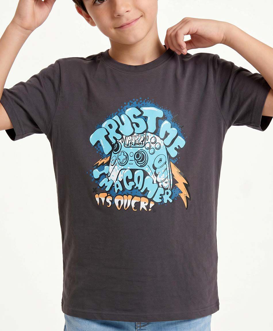 Polera ni&ntilde;o gamer