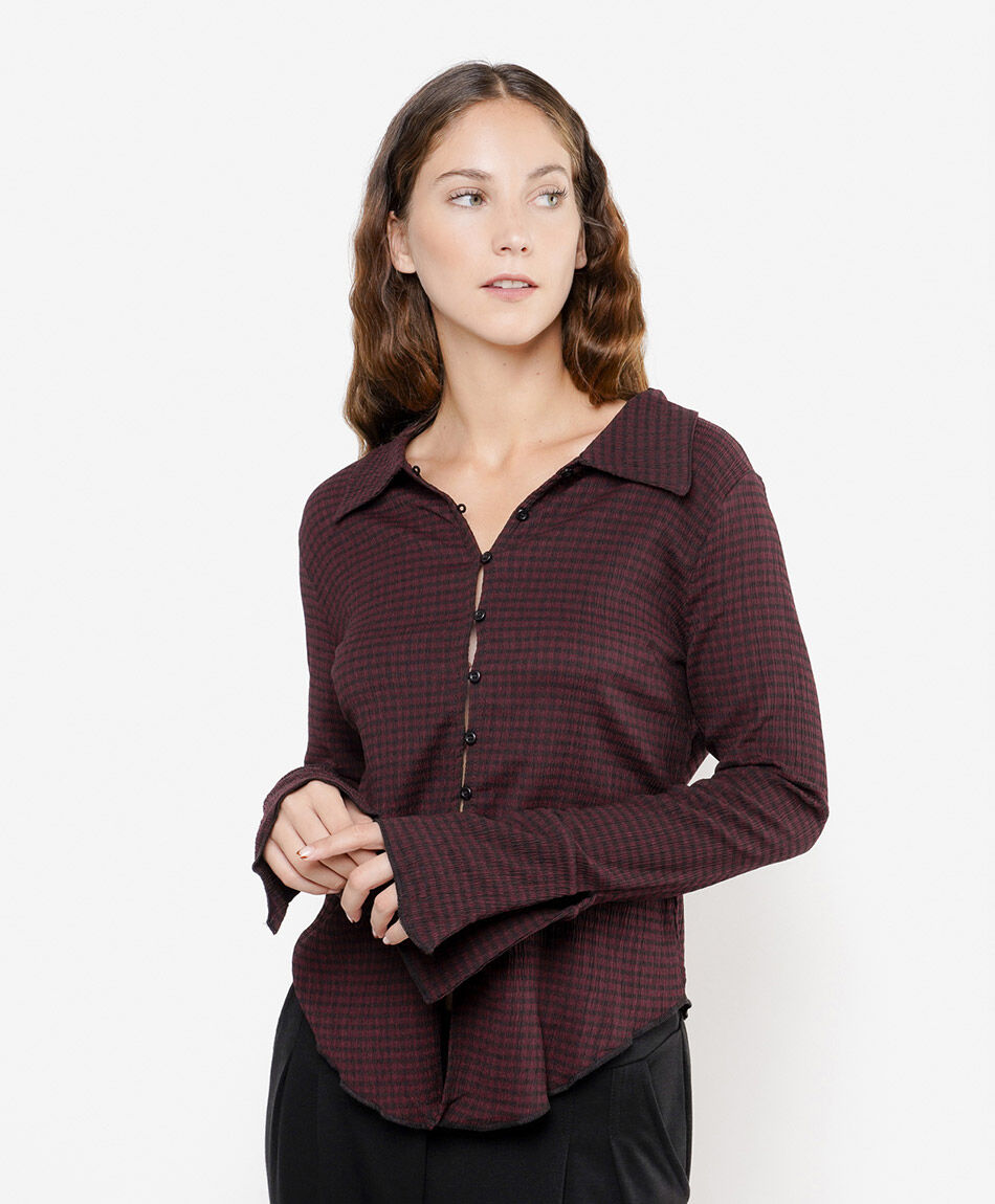 Blusa mujer cuadrill&eacute;