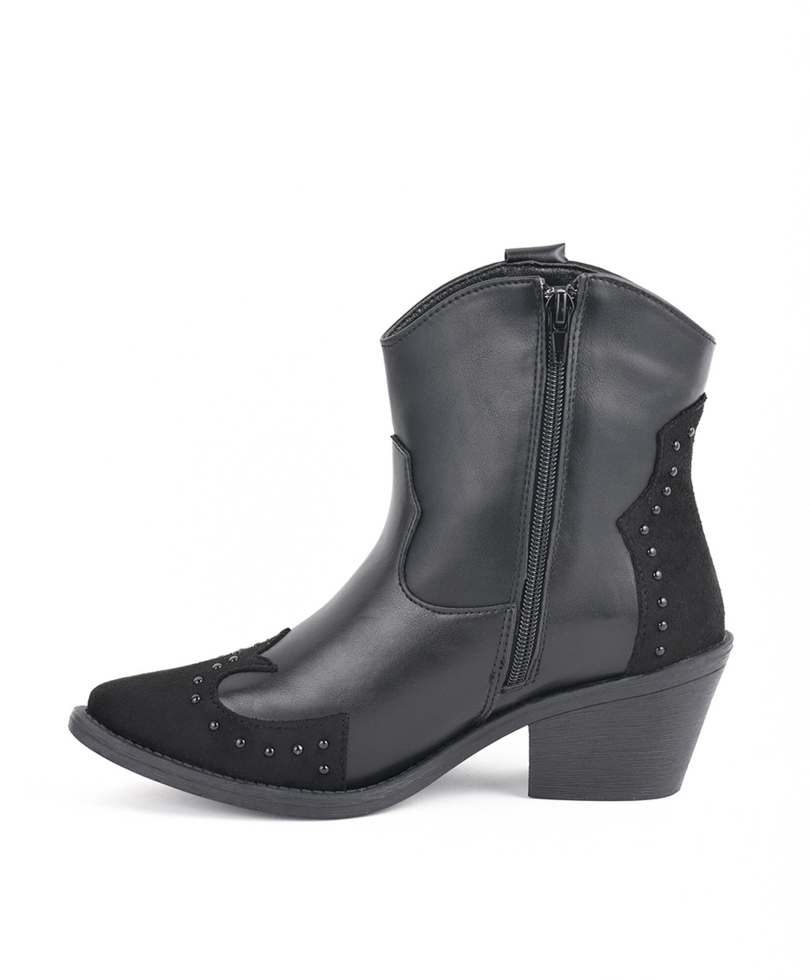 Botín mujer vaquero black Botín mujer vaquero black