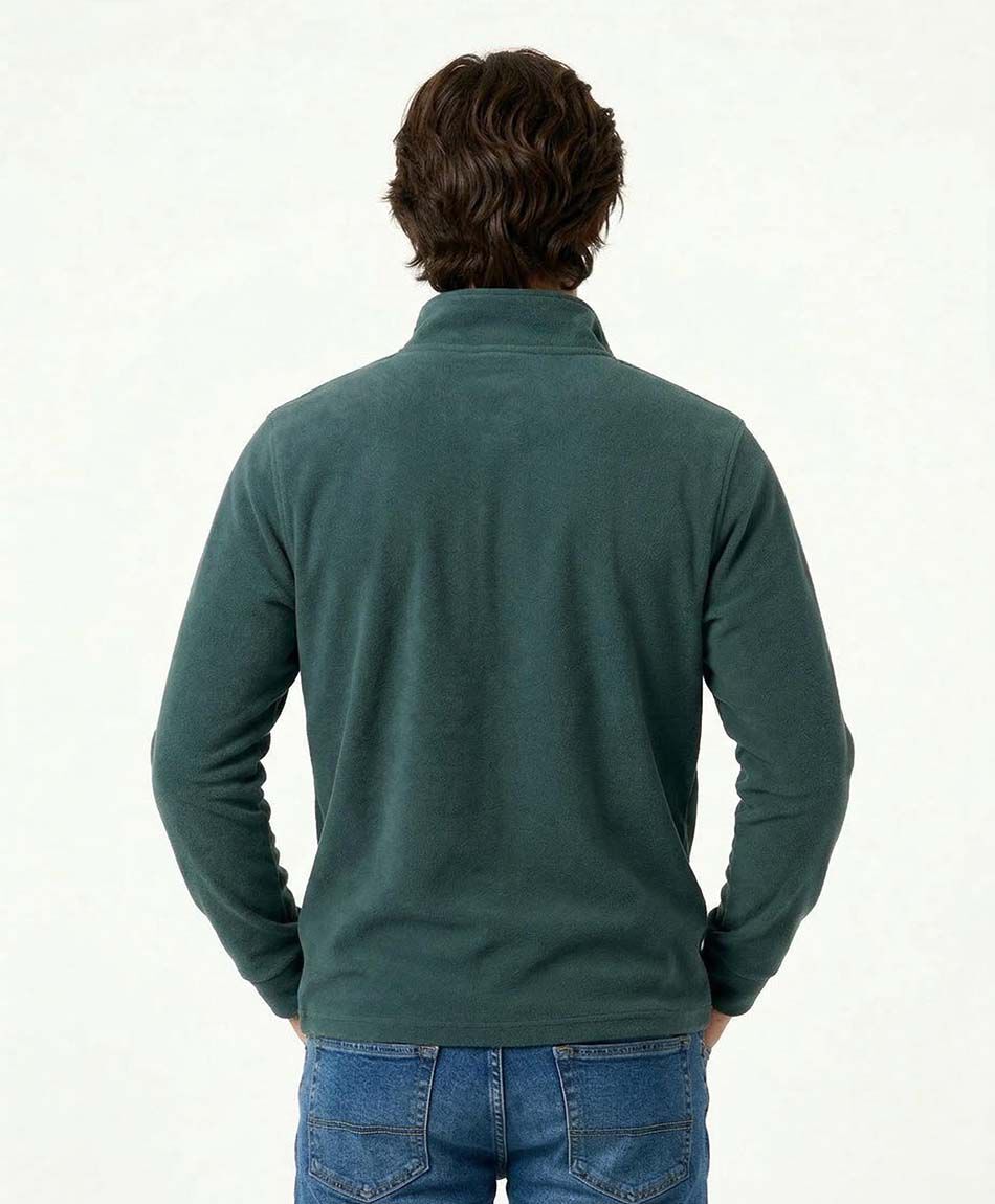 Poler&oacute;n hombre outdoor medio cierre