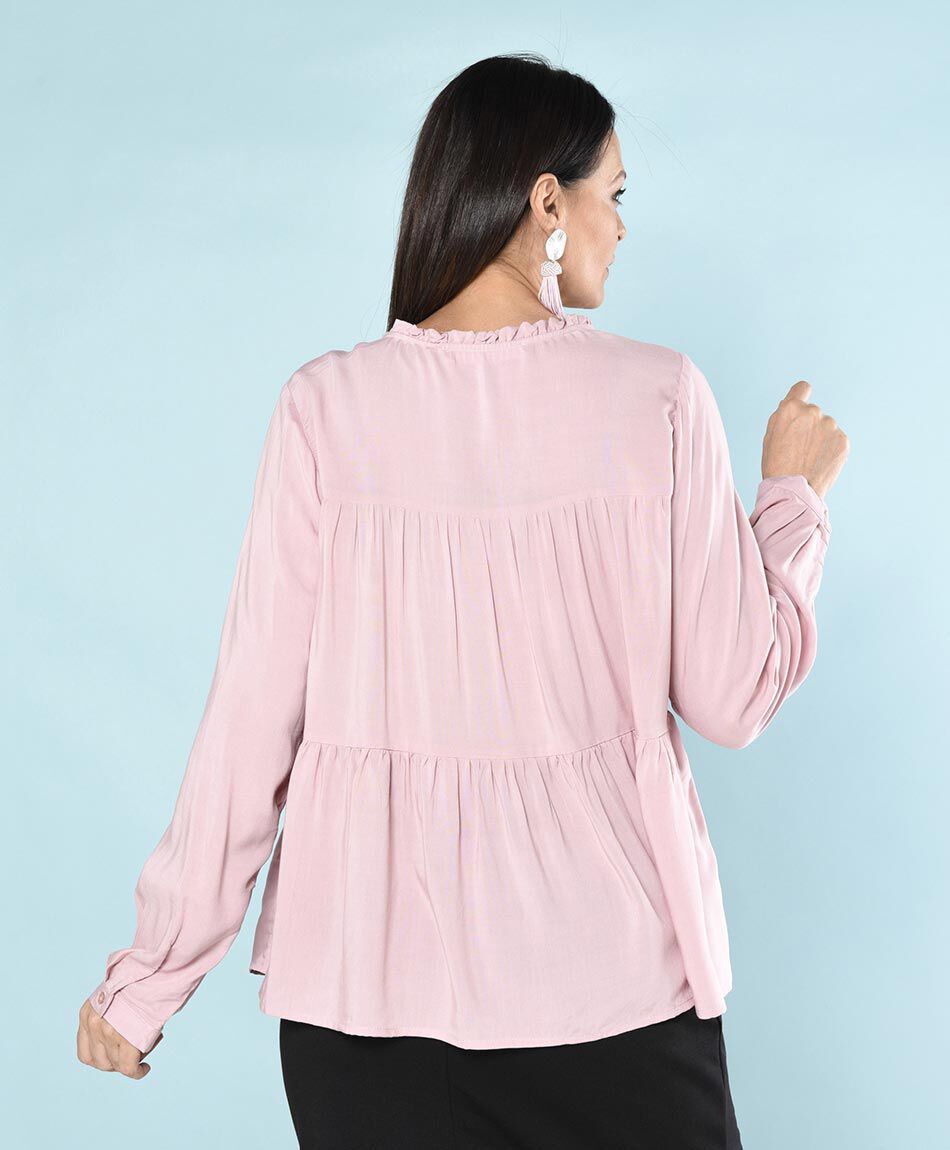 Blusa mujer oversize pisos