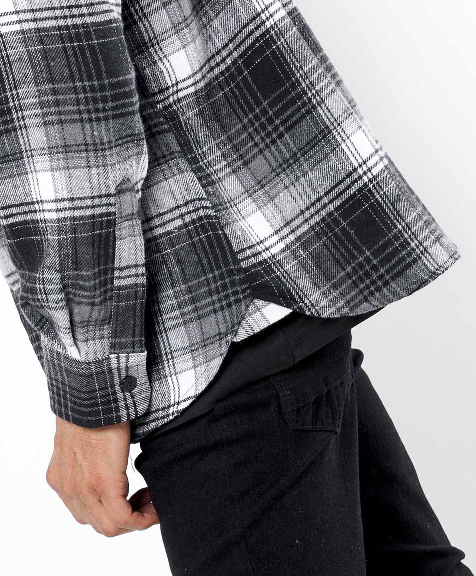Chaqueta hombre leñadora gris Chaqueta hombre leñadora gris