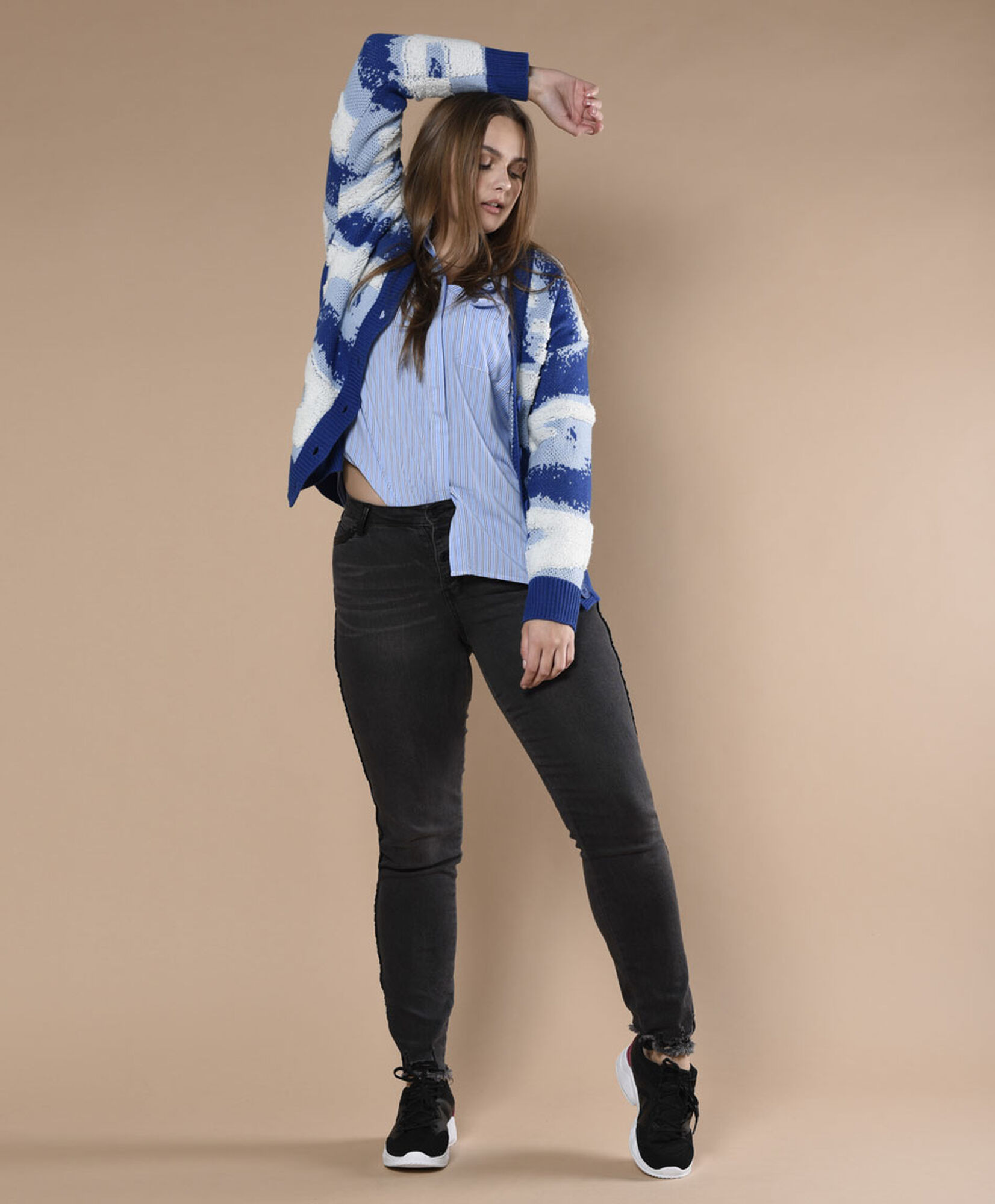 Jeans tiro alto skinny fit Jeans tiro alto skinny fit