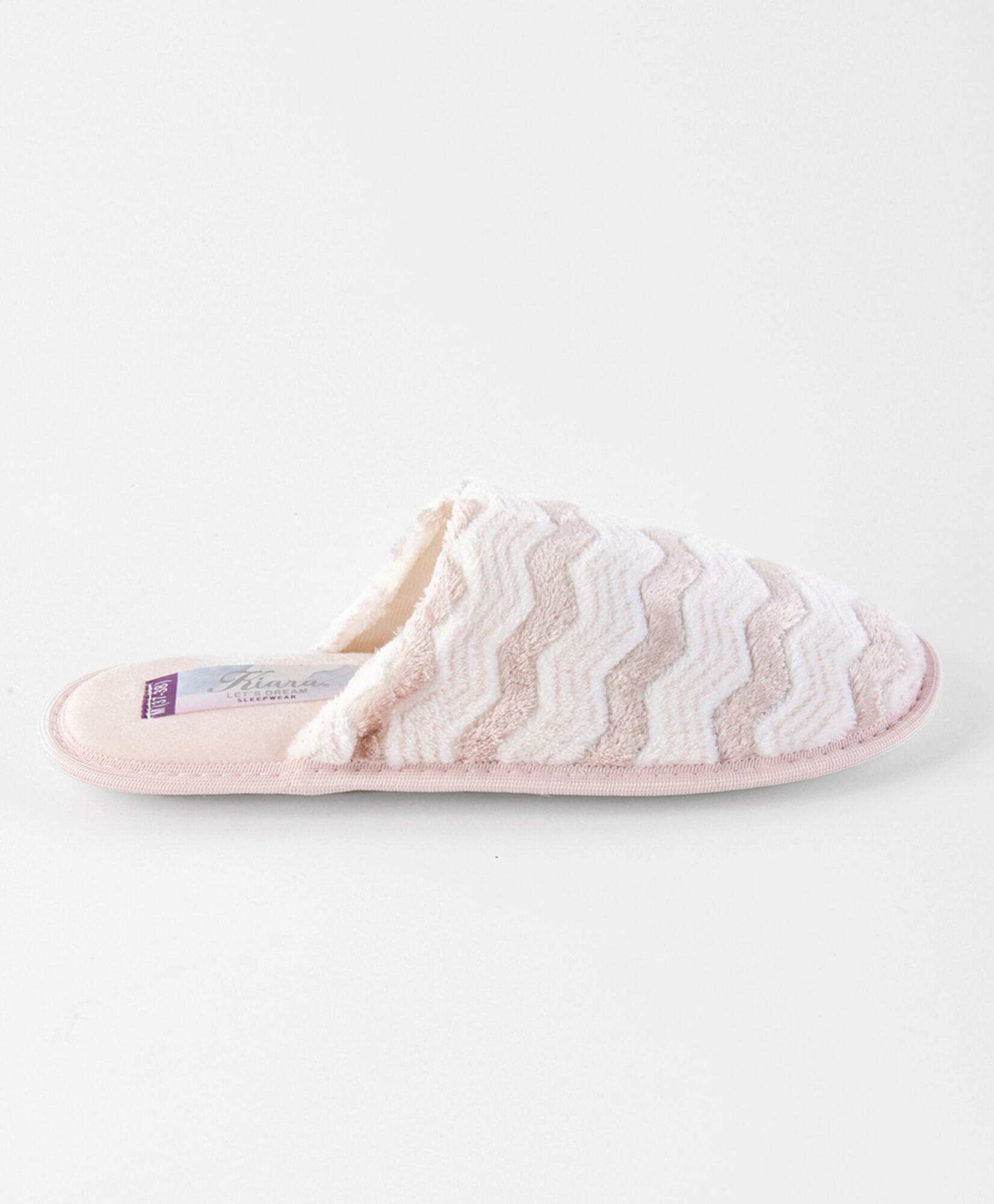 Pantufla mujer zigzag bicolor Pantufla mujer zigzag bicolor