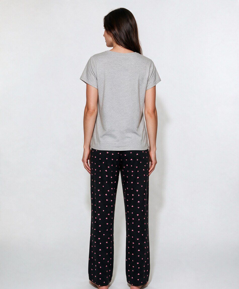Pijama mujer melange pijamada perritos