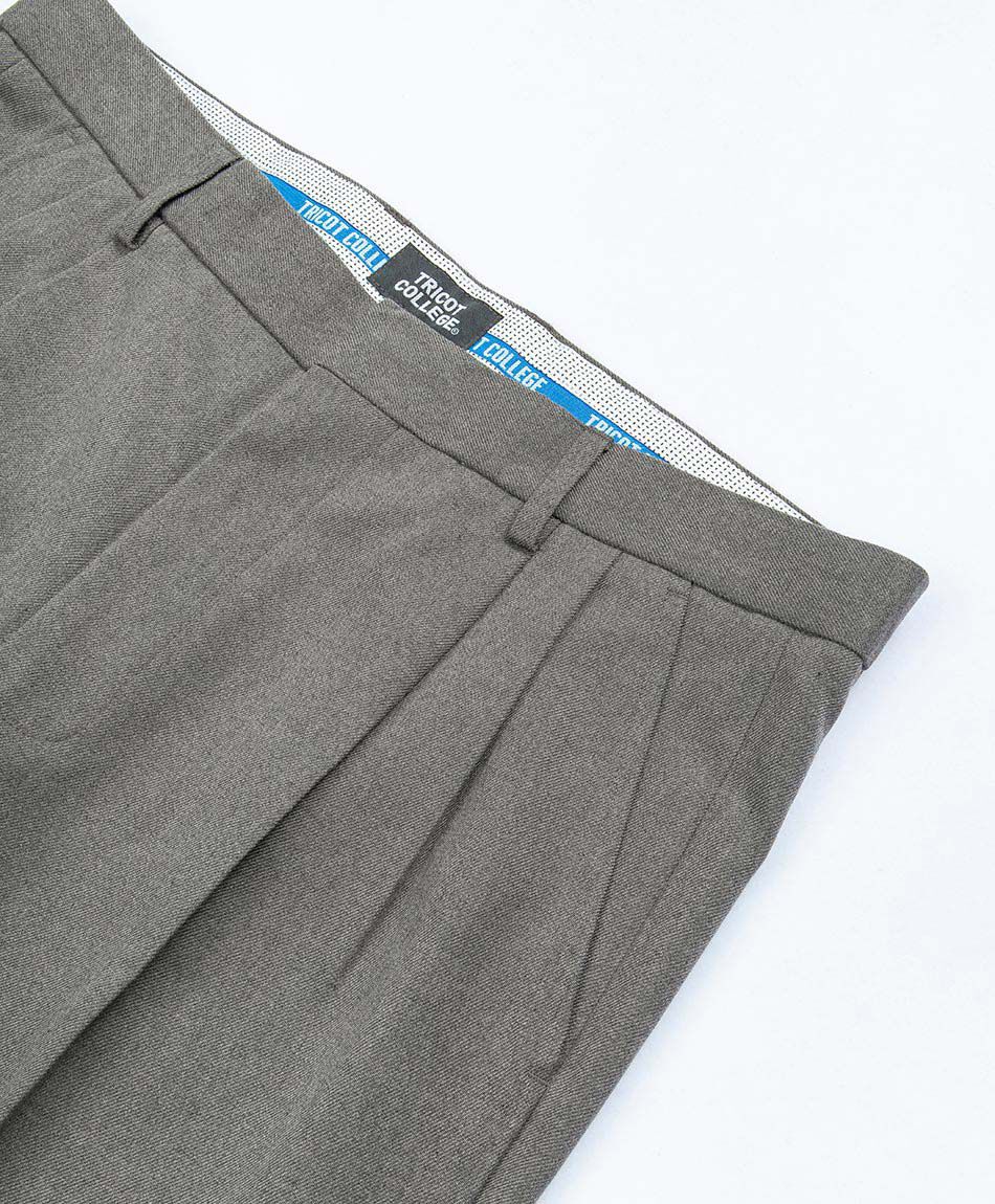 Pantal&oacute;n escolar pinza gris