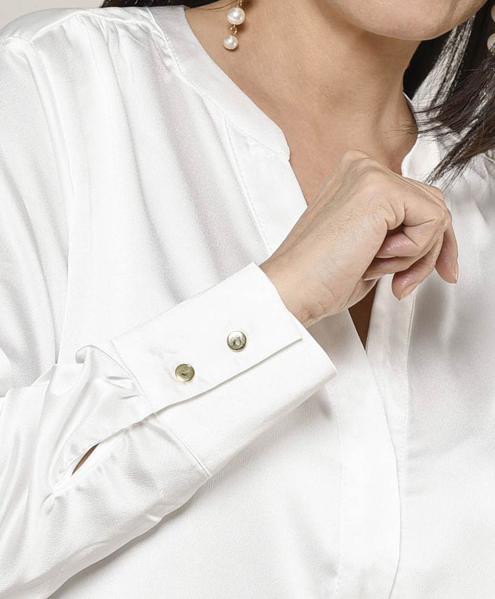 Blusa mujer satinada Blusa mujer satinada