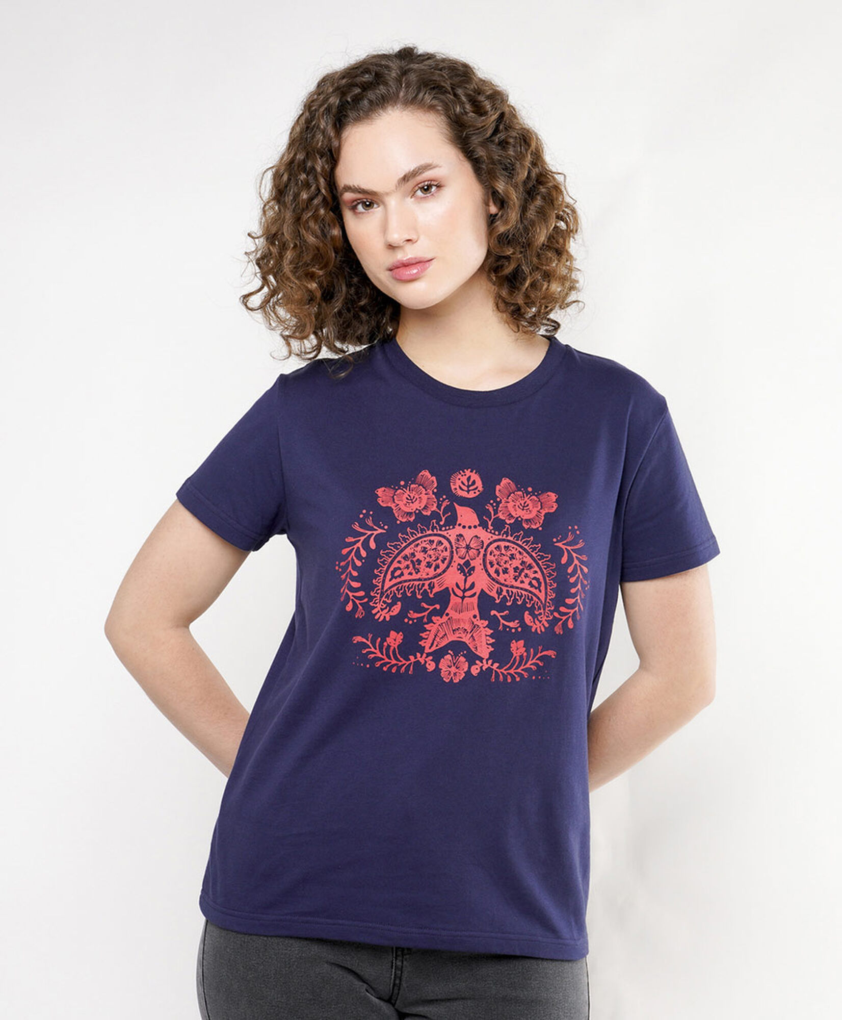 Polera mujer pájaro Polera mujer pájaro