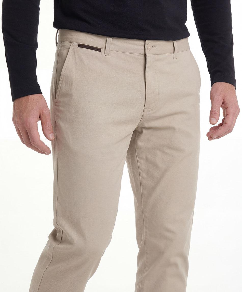 Pantal&oacute;n hombre beige