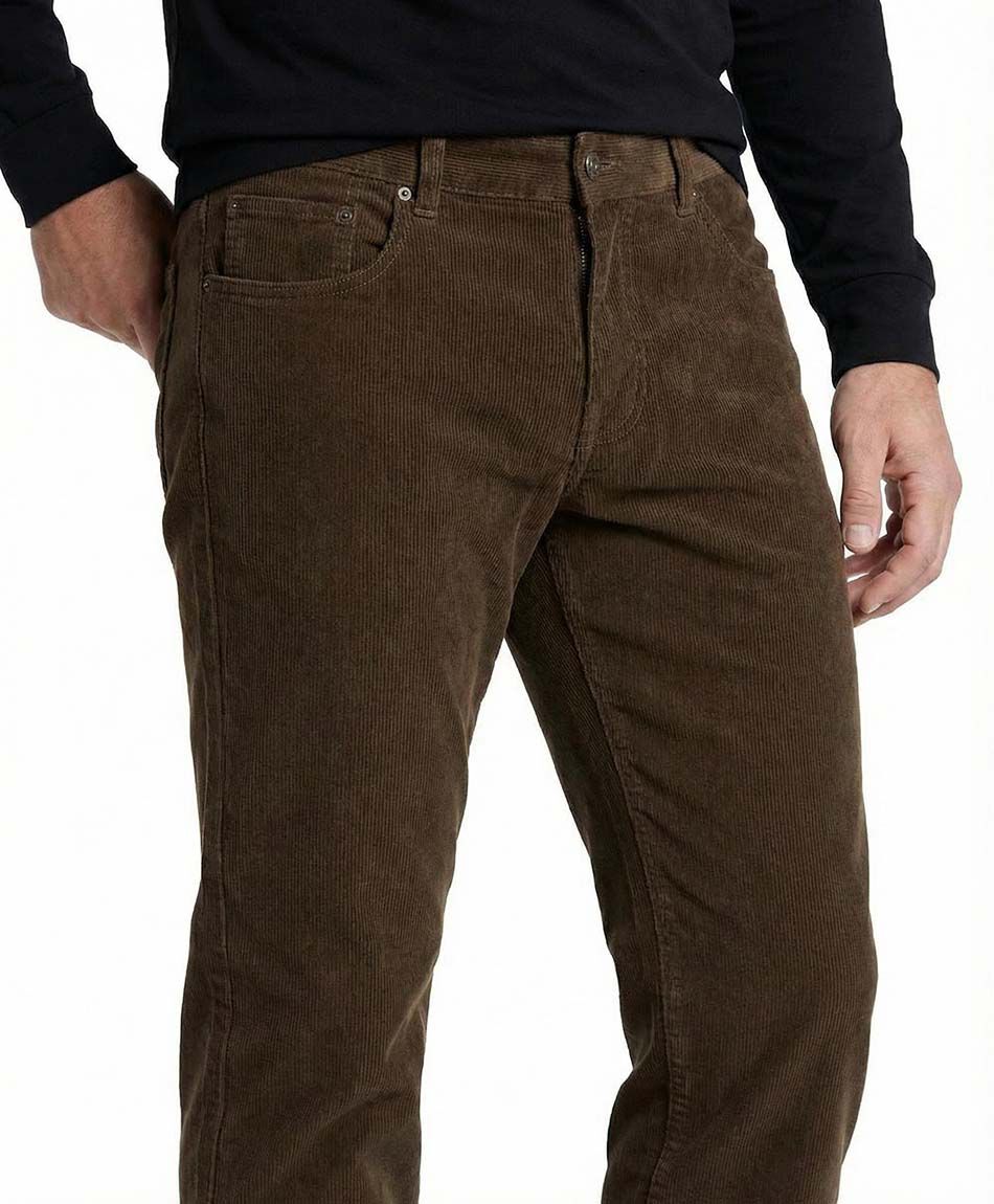Pantal&oacute;n hombre estilo corderoy