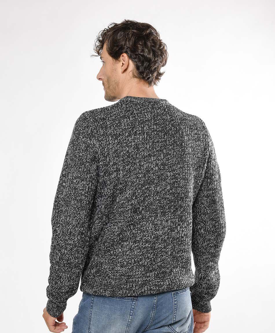 Sweater hombre jaspeado
