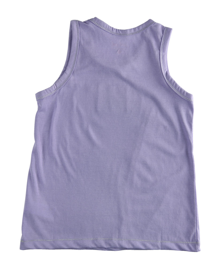 Polera ni&ntilde;a vacaciones sin mangas