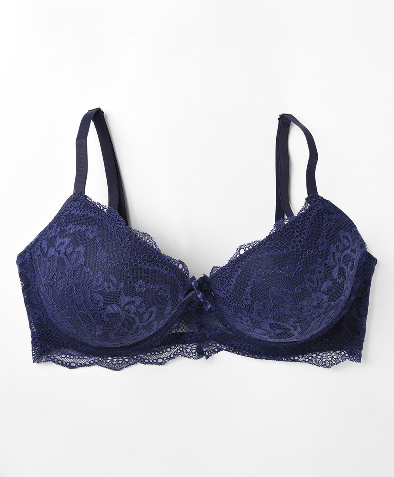 Sostén mujer encajes azul Sostén mujer encajes azul