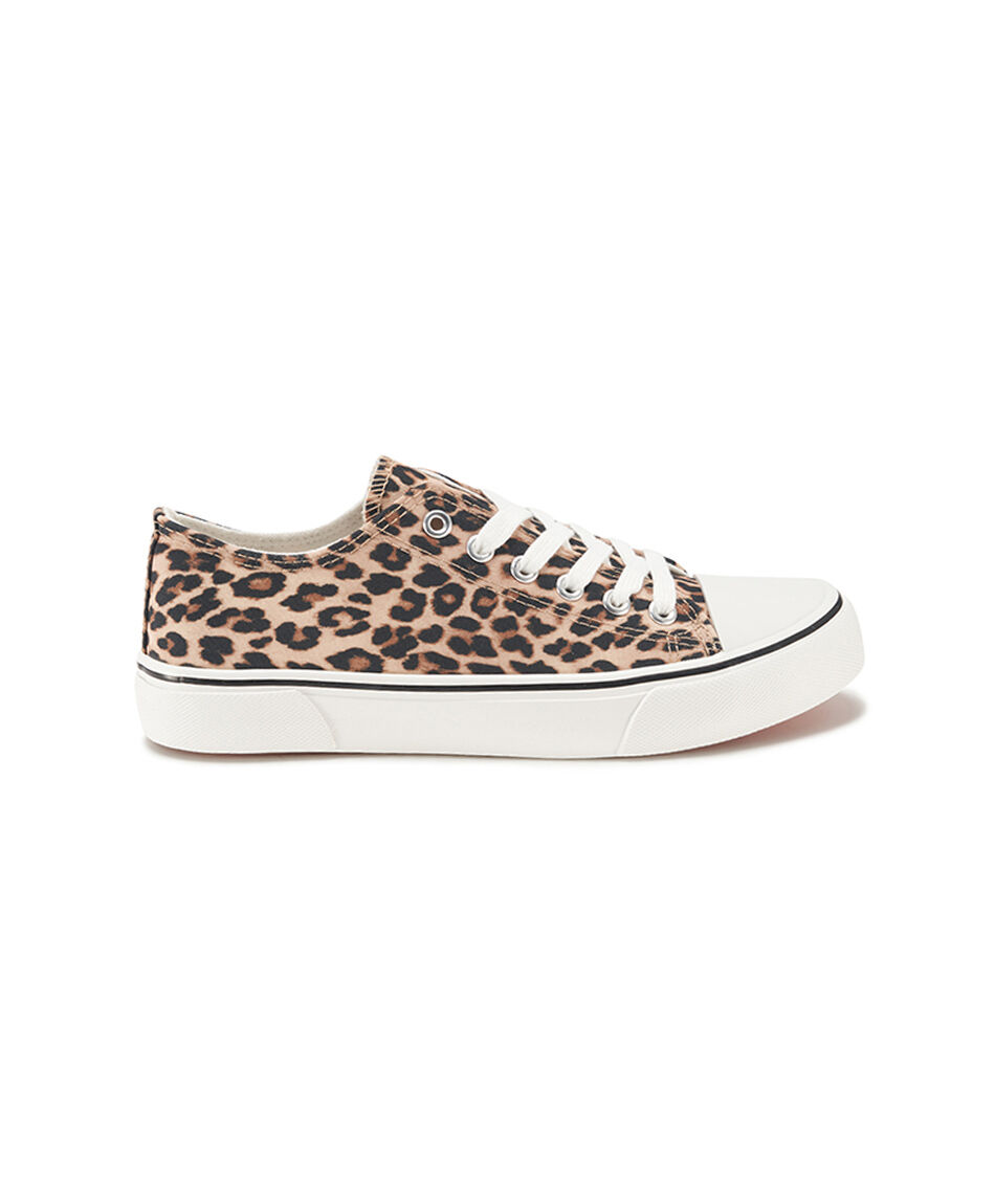 Zapatilla mujer animal print
