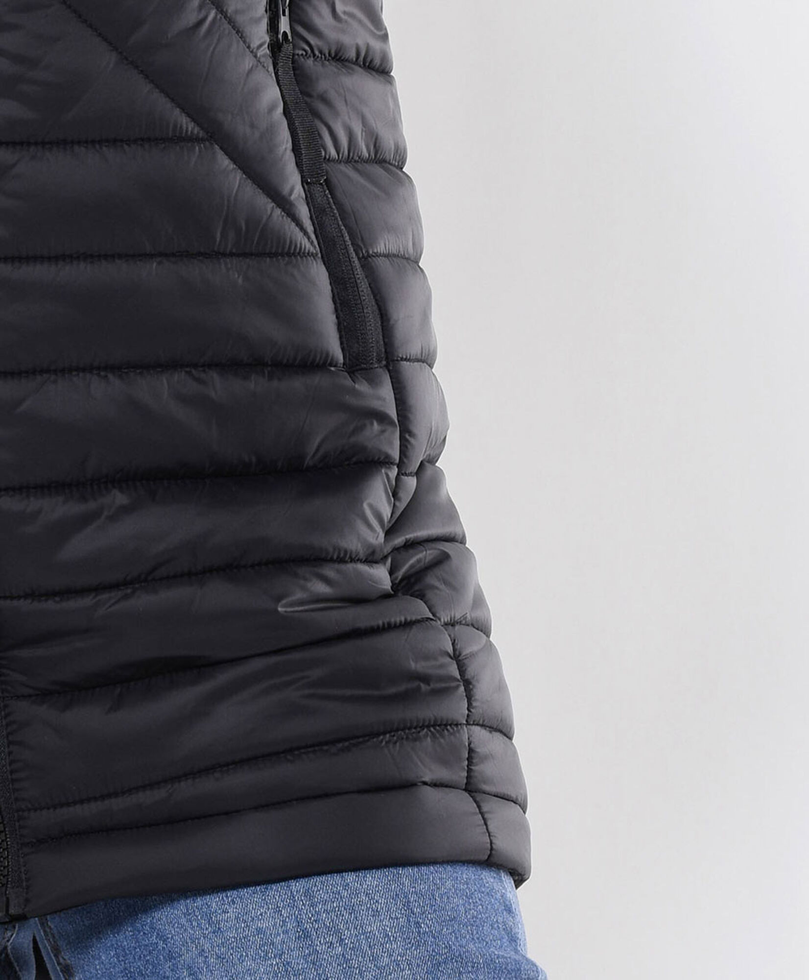 Parka mujer entallada extra larga Parka mujer entallada extra larga