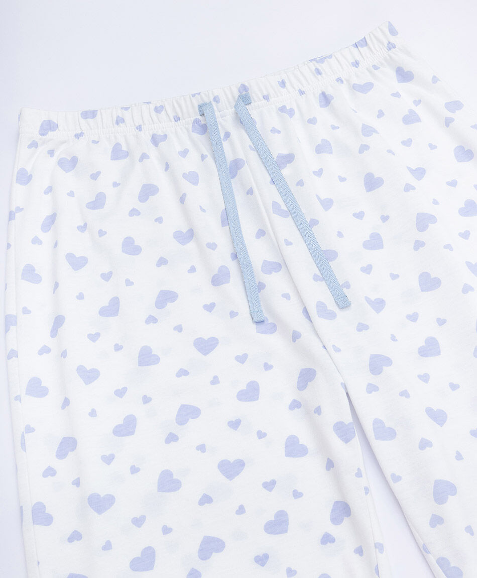 Pijama mujer corgi coraz&oacute;n