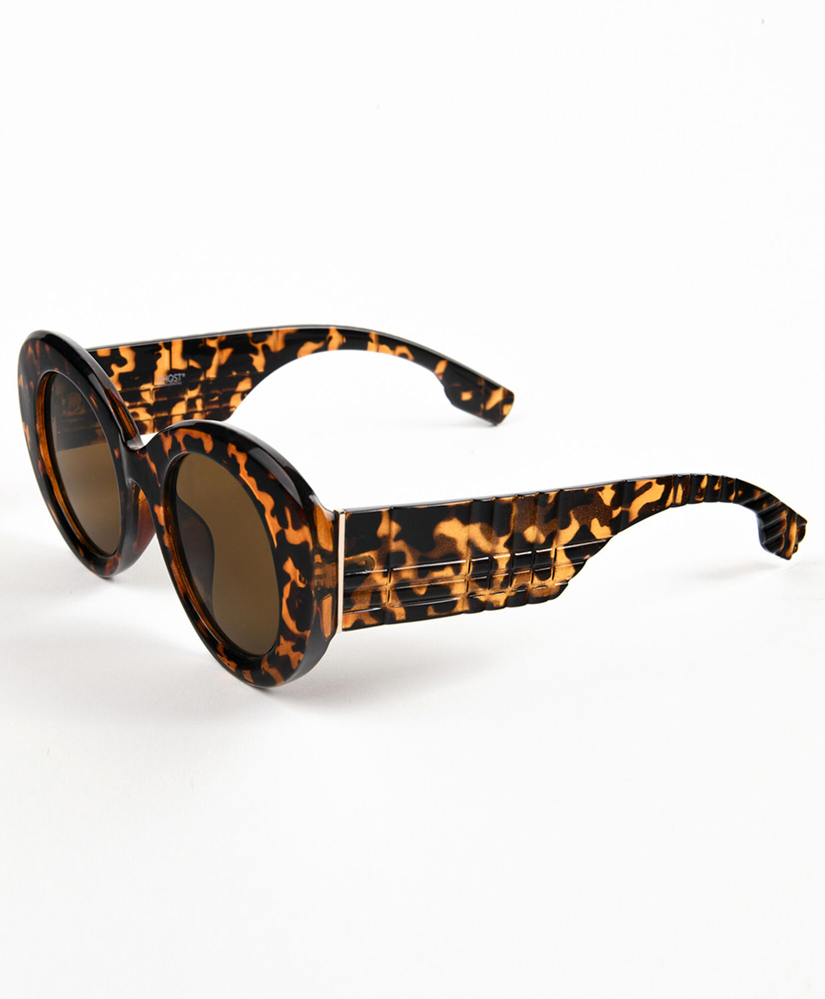 Lentes mujer animal print redondos borde grueso Lentes mujer animal print redondos borde grueso