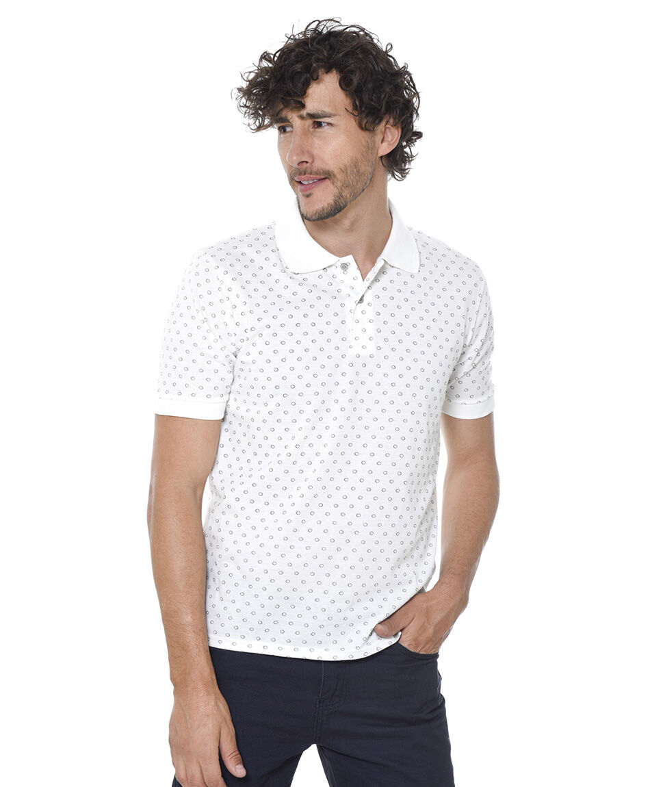 Polera cuello polo