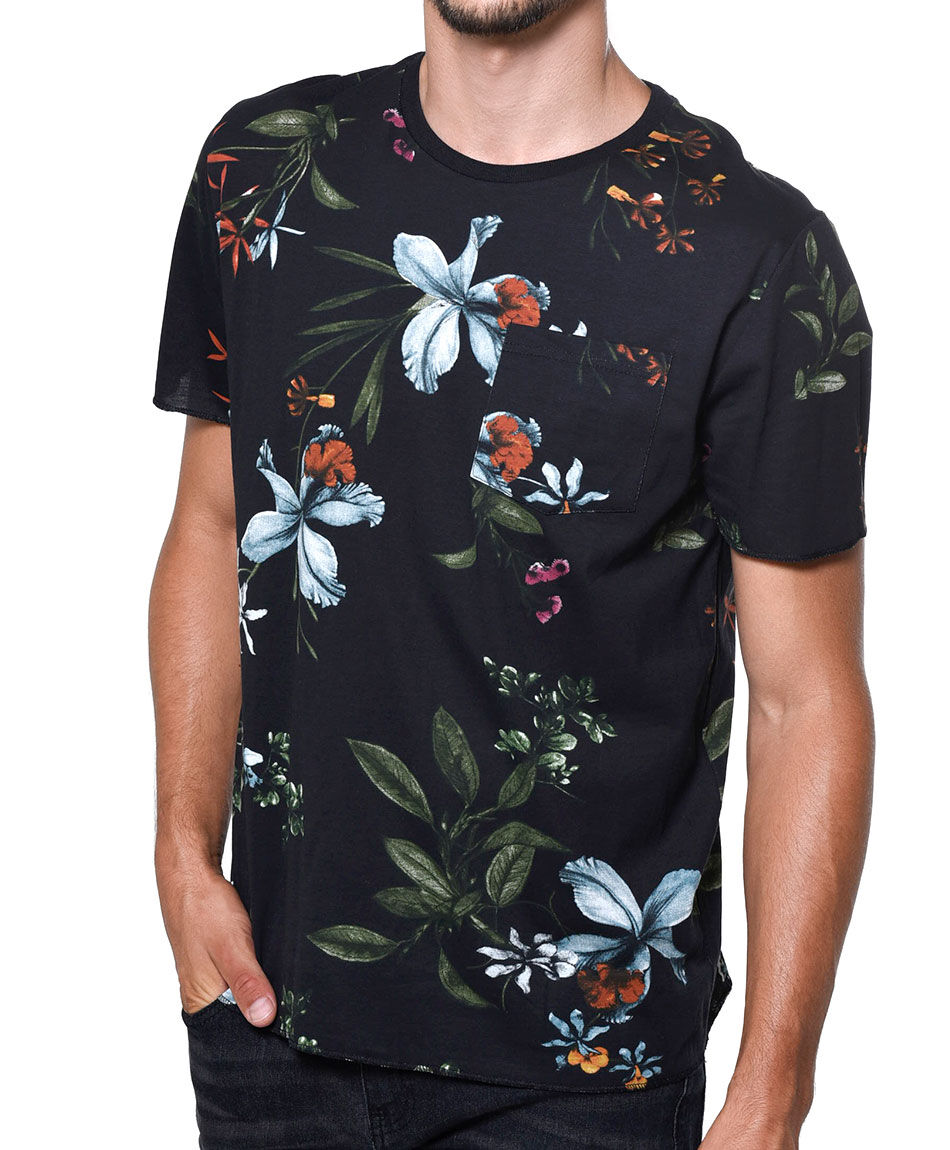 Polera fashion flores