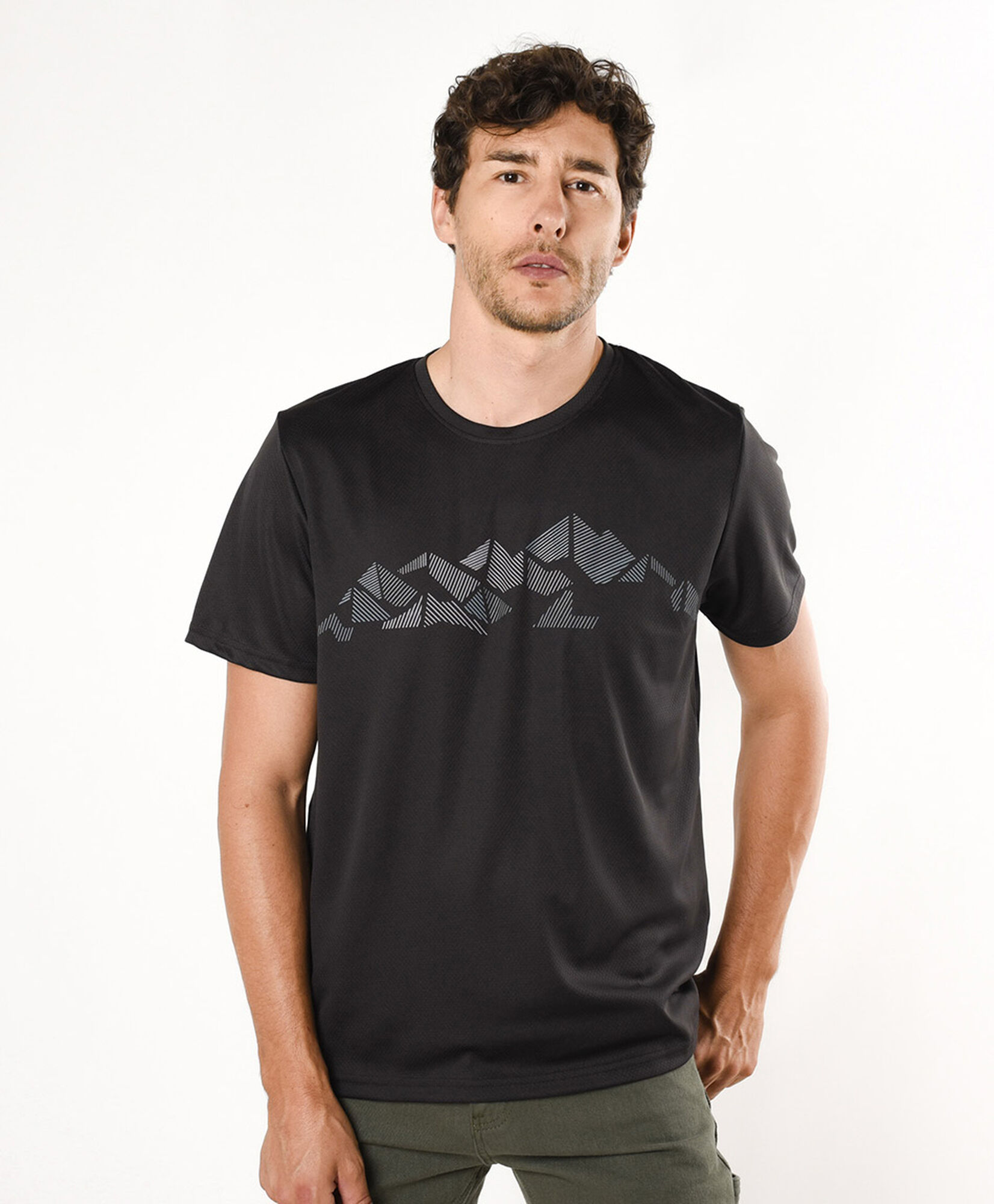 Polera hombre montaña Polera hombre montaña
