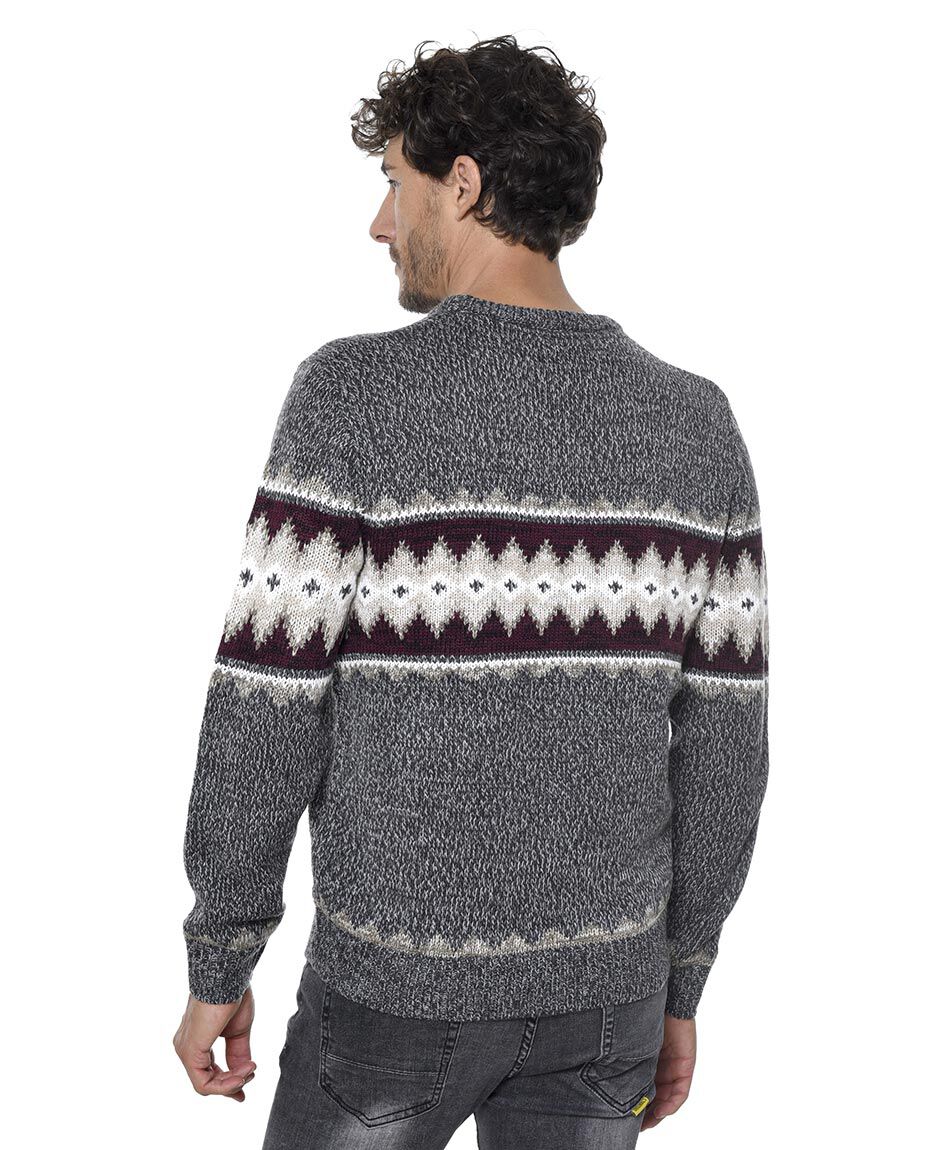 Sweater cuello redondo