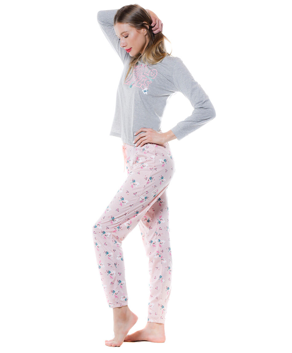 Pijama print gato