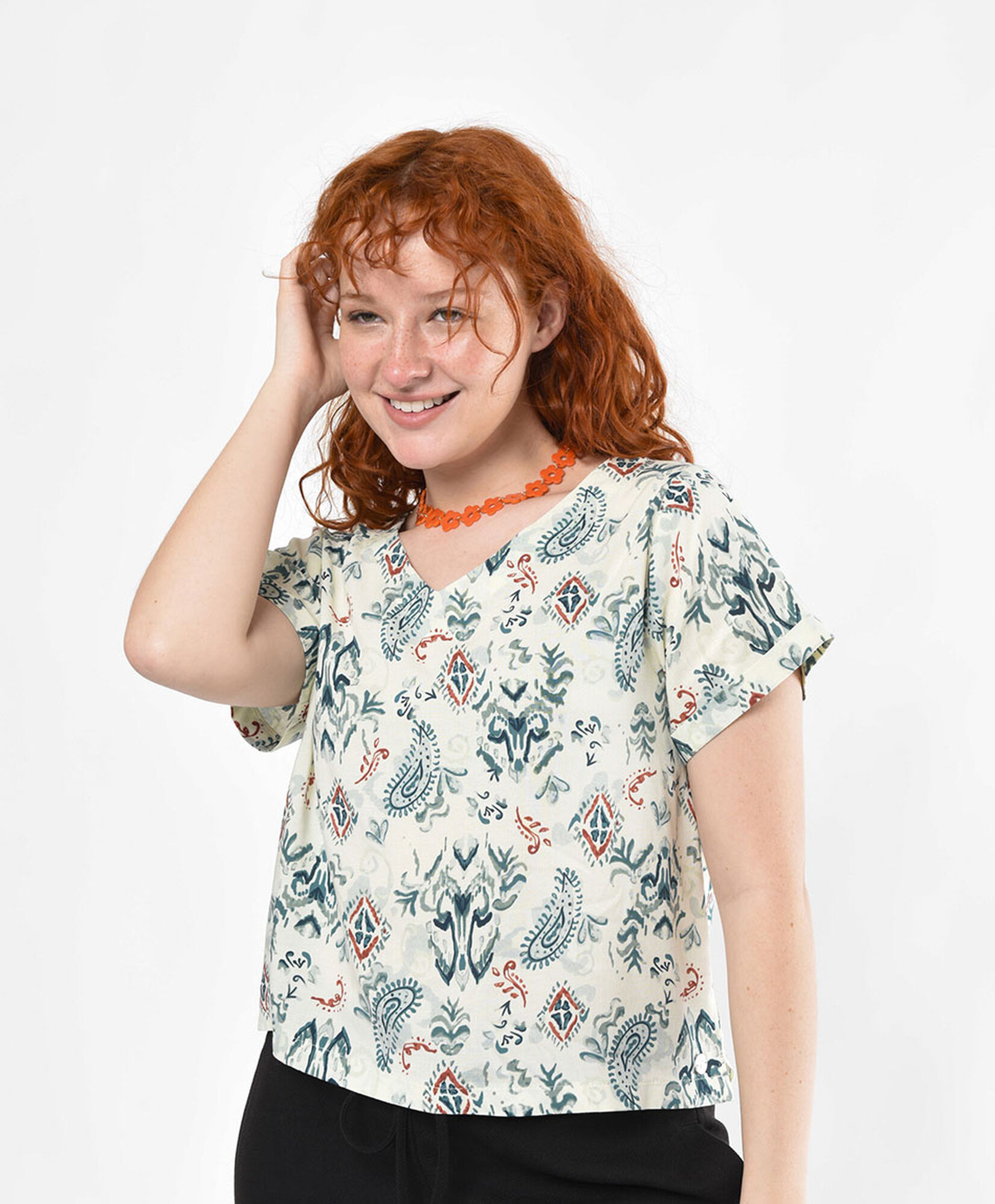 Blusa mujer estampada Blusa mujer estampada