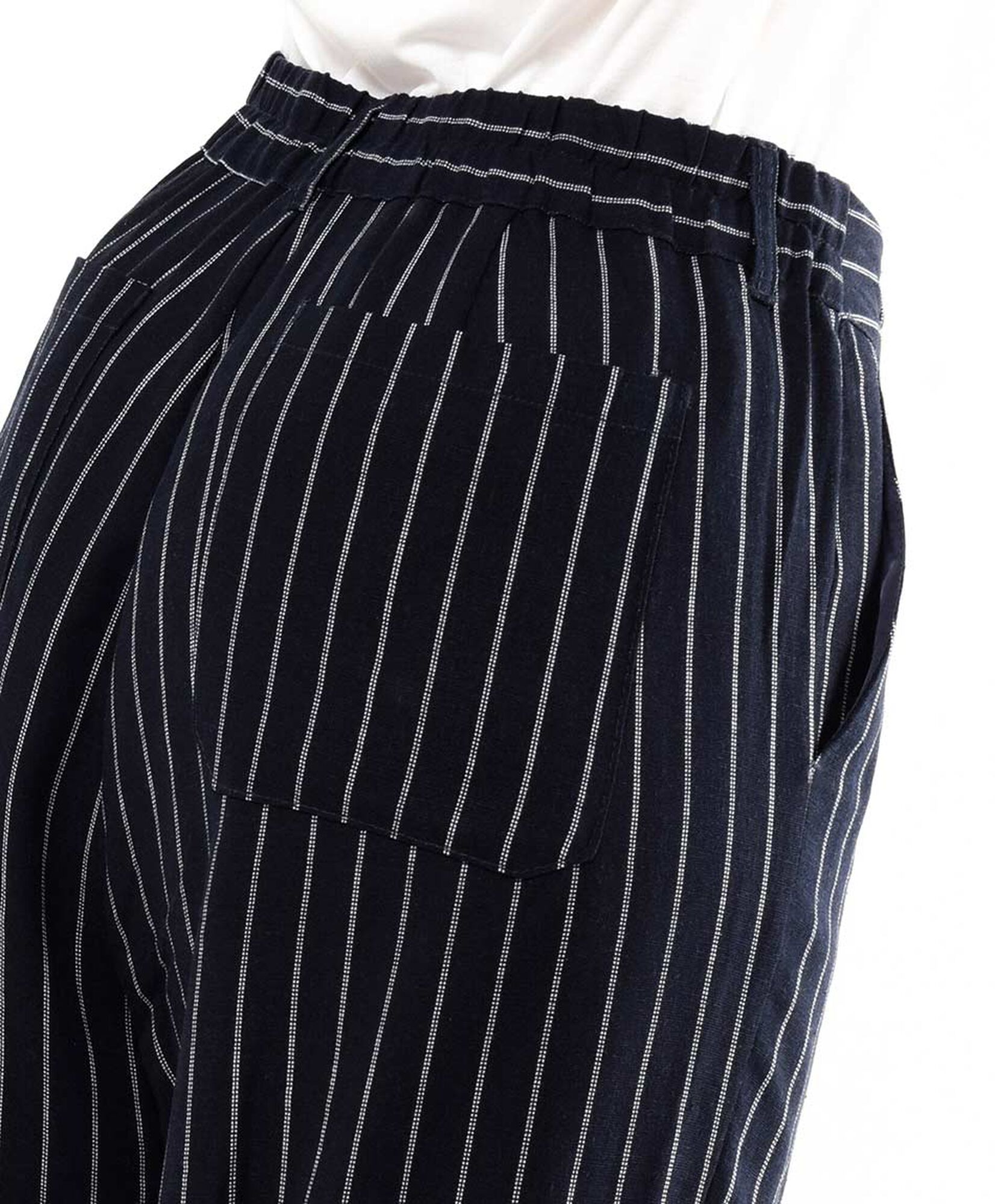 Pantalón mujer listas navy Pantalón mujer listas navy