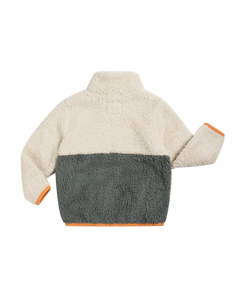 Poler&oacute;n beb&eacute; sherpas beige