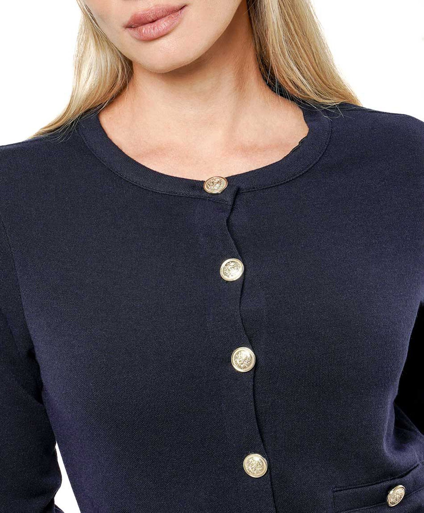 Chaqueta mujer botones crop Chaqueta mujer botones crop