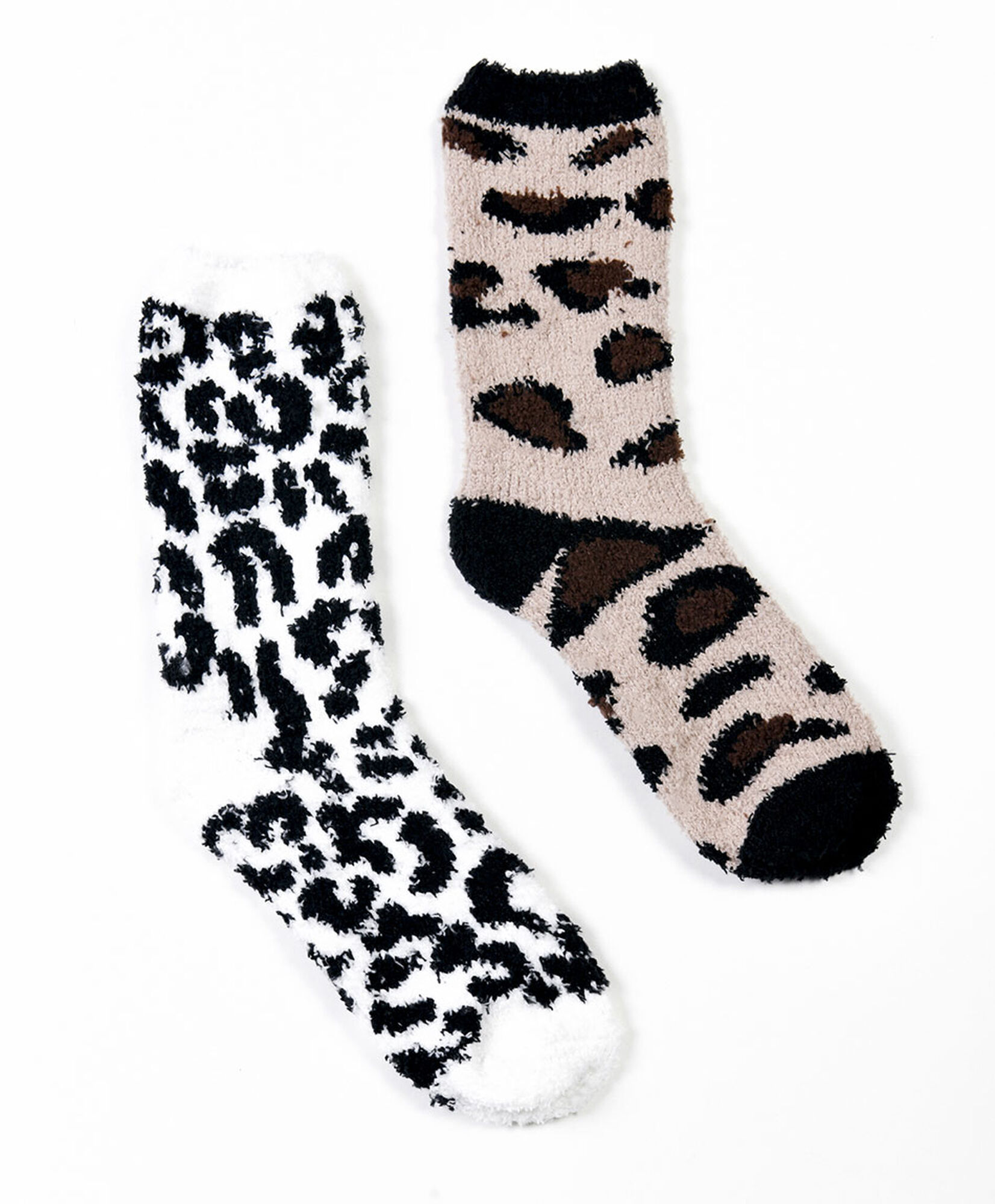 Pack 2 calcetines mujer gruesos animal print Pack 2 calcetines mujer gruesos animal print