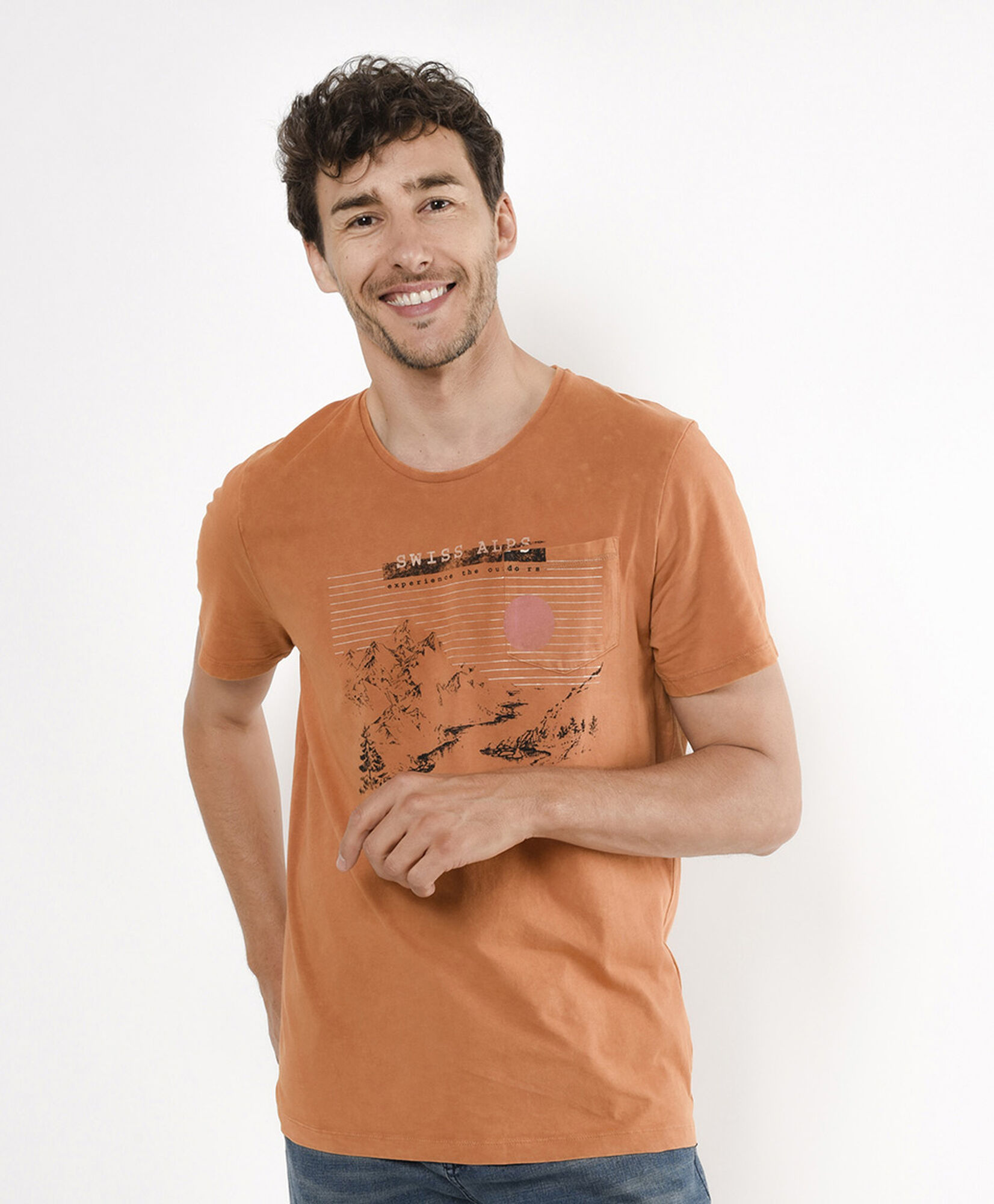 Polera hombre alpes Polera hombre alpes