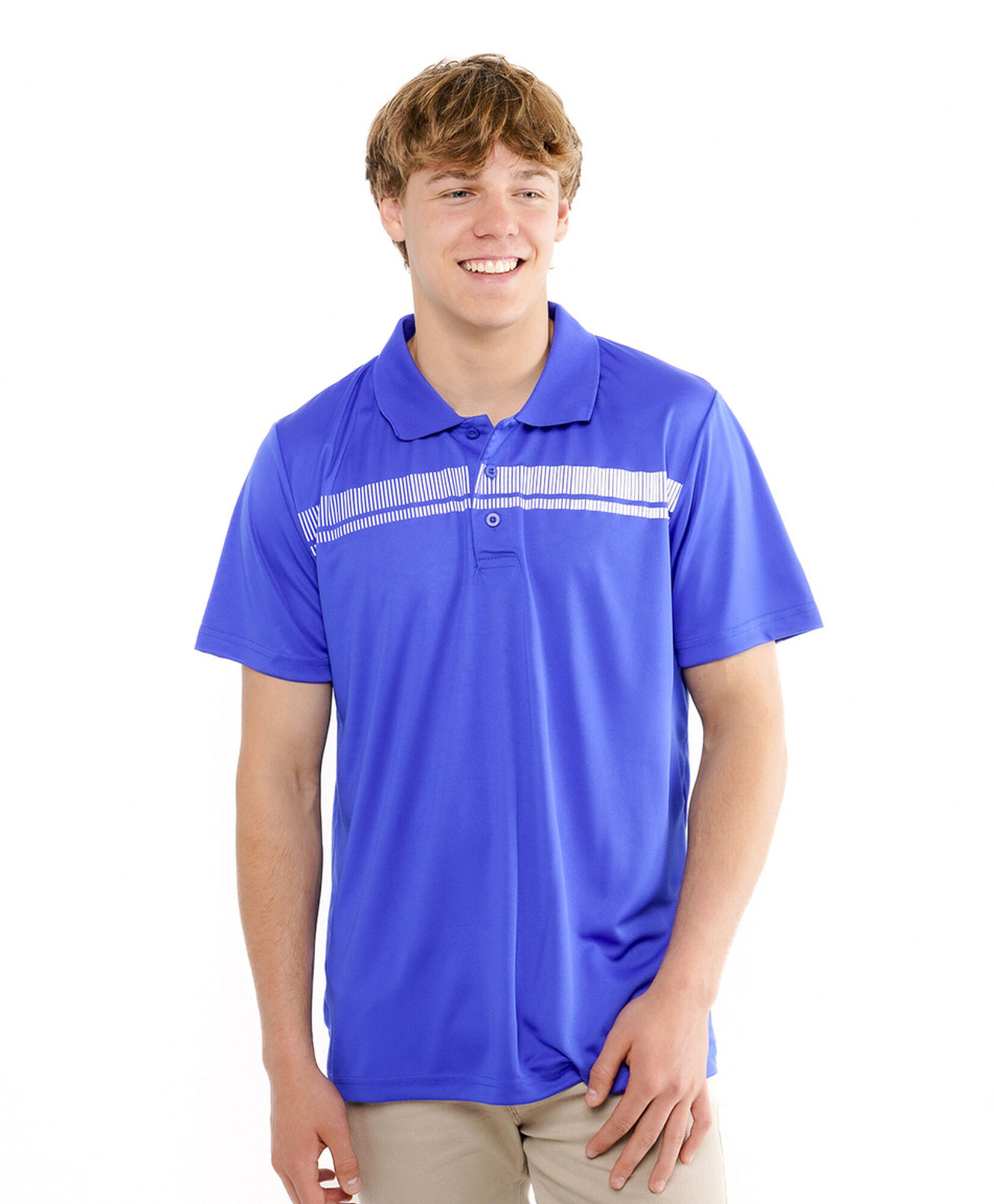 Polera hombre dry fit polo línea Polera hombre dry fit polo línea