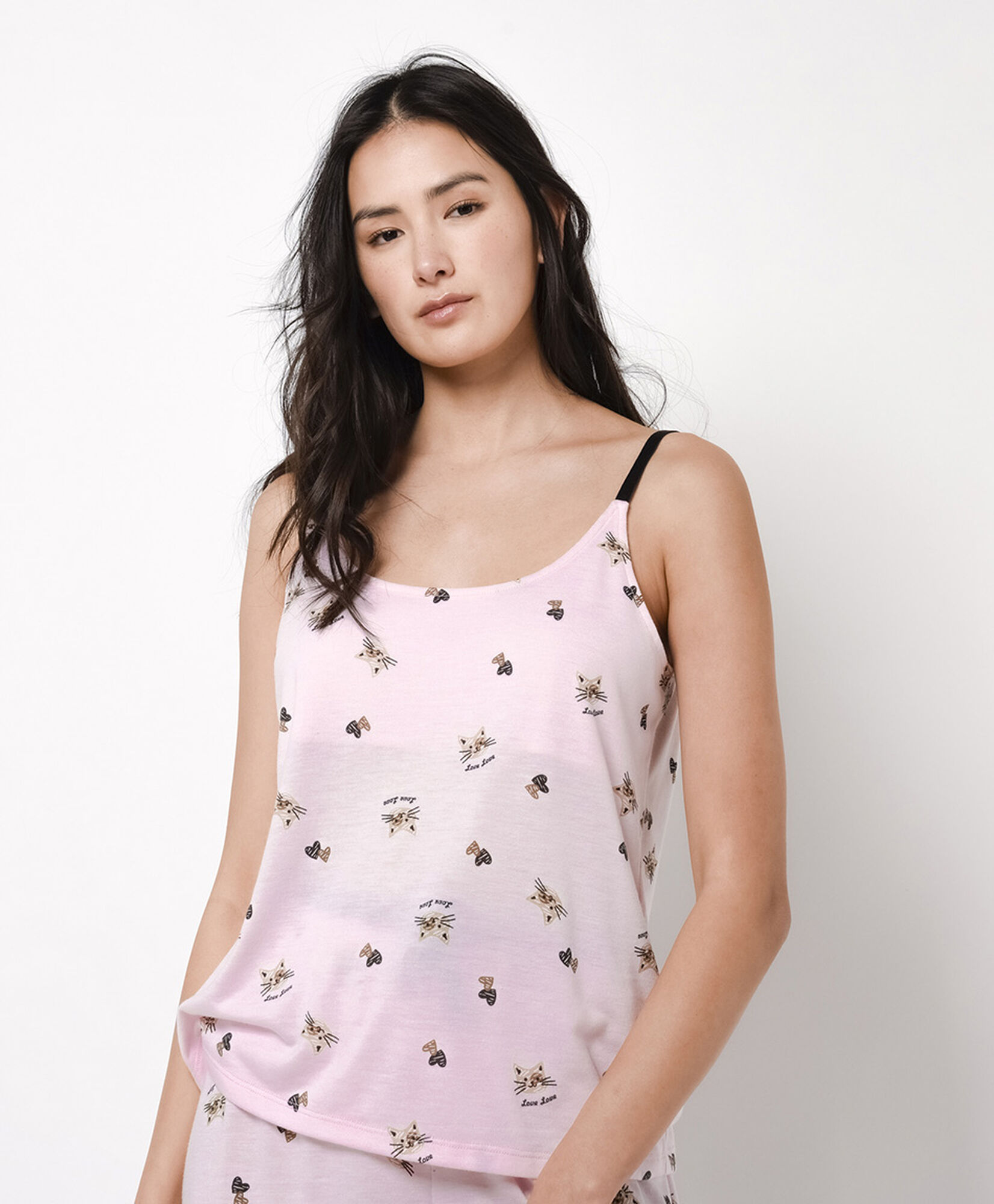 Pijama mujer pabilo gatos Pijama mujer pabilo gatos