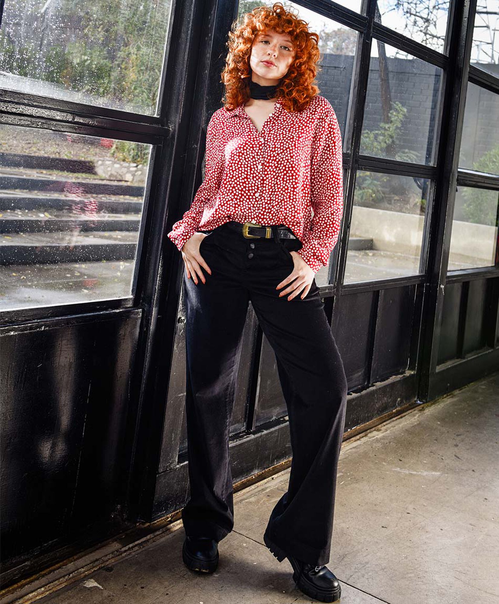 Jeans mujer black wide Jeans mujer black wide