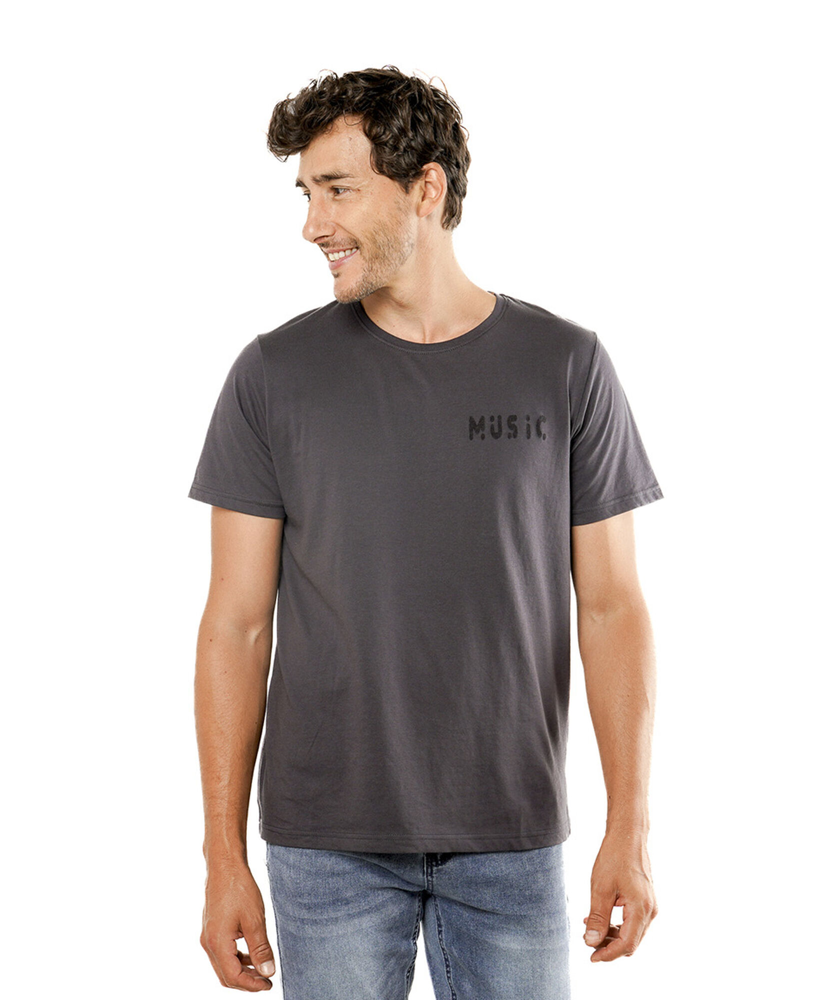 Polera hombre palabra colores Polera hombre palabra colores