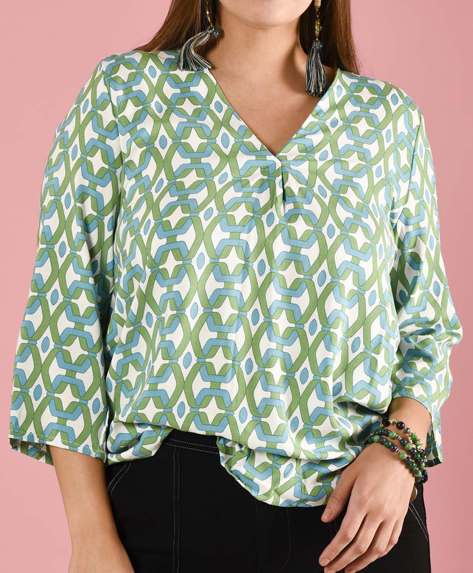 Blusa geometrica Blusa geometrica