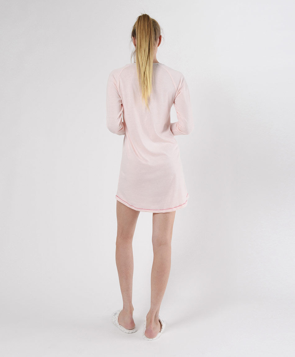 Camisola hasta la rodilla mujer coffe