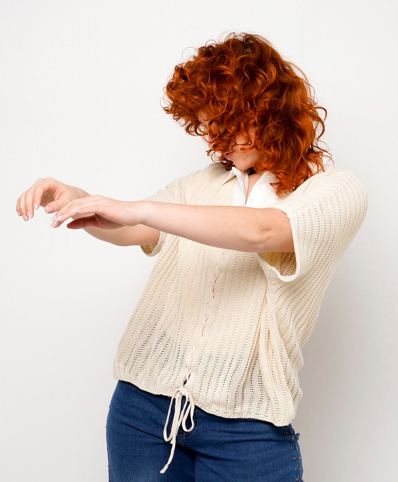 Sweater mujer tejido lazo Sweater mujer tejido lazo
