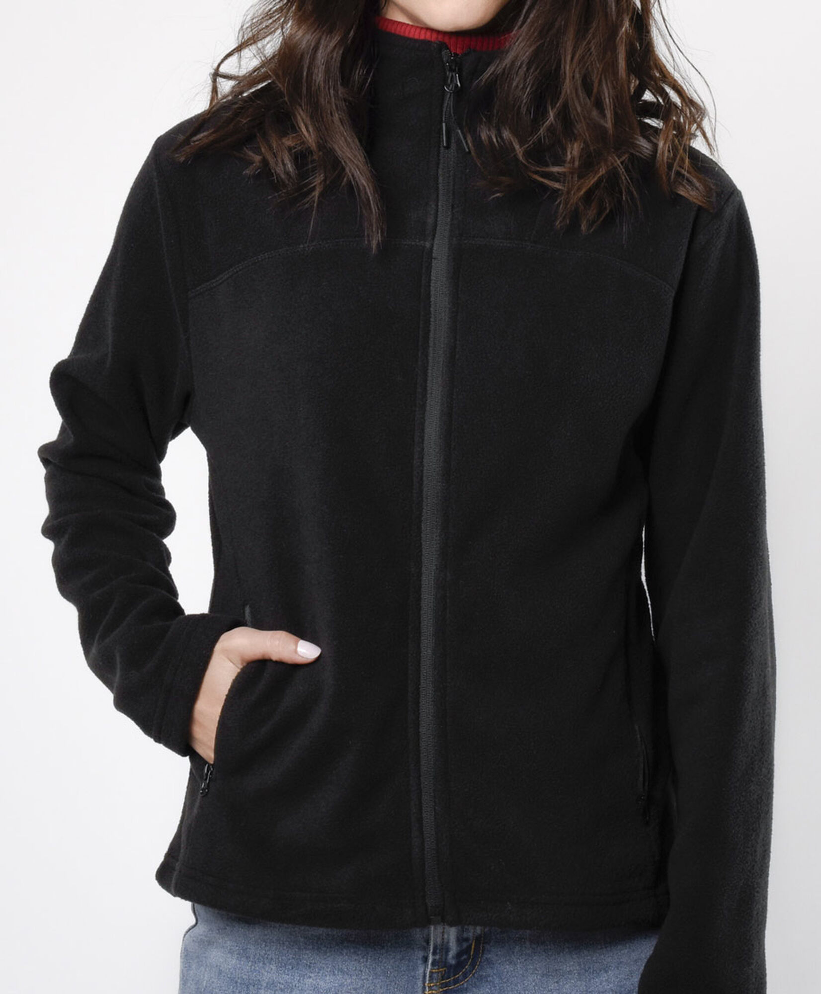Polar mujer clásico negro Polar mujer clásico negro