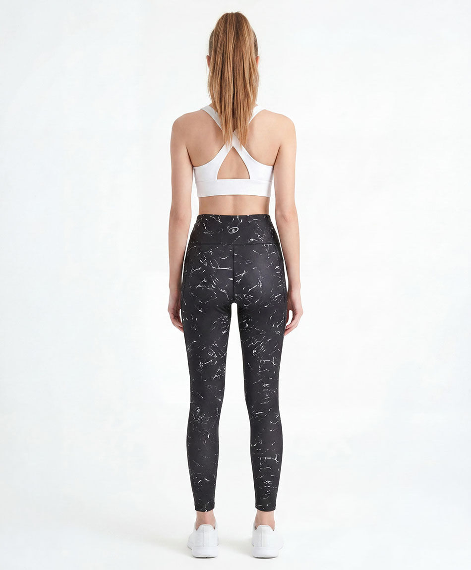Calza deportiva mujer print  l&iacute;neas