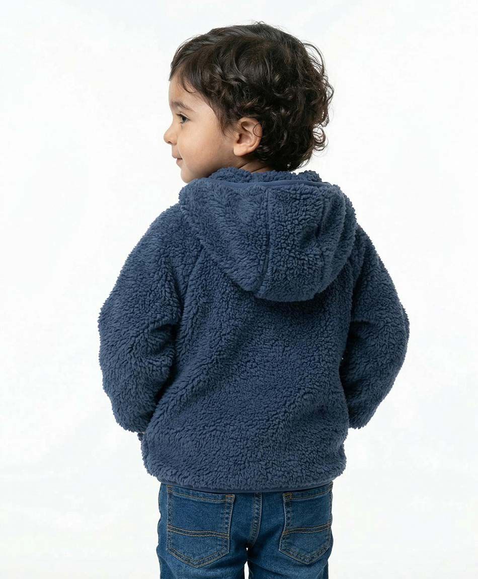 Poler&oacute;n beb&eacute; chiporro azul